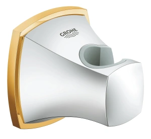 Держатель настенный для ручного душа GROHE Grandera, хром/золото (27969IG0)