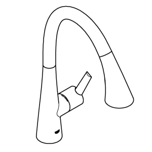 Смеситель для кухни GROHE Zedra Touch сенсорный с вытяжным душем 3jet, суперсталь (30219DC2)