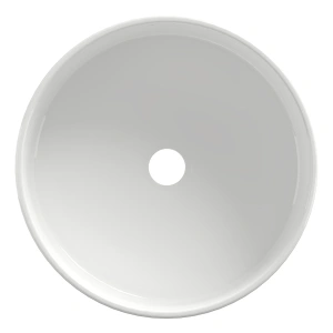 Раковина накладная Aqueduto ESPIRAL, D400, белый глянцевый (ESP0110)
