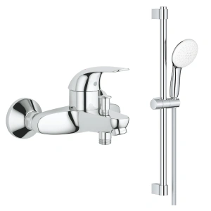 Смеситель для ванны GROHE Tempesta с душевым гарнитуром, хром (NB0060)