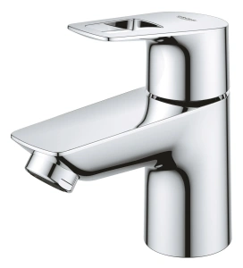 Кран для раковины GROHE BauLoop, без функции смешивания, хром (20422001)