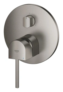 Внешняя часть смесителя для ванны GROHE Plus с переключателем на 3 положения, темный графит матовый (24093AL3)