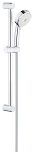 Душевой гарнитур GROHE Tempesta Cosmopolitan 100, 3 режима струи, душевая штанга 600 мм, 9,5 л/мин, хром (27786002)