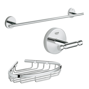 Набор аксессуаров GROHE BauCosmopolitan, хром (NA0009)