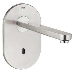 Внешняя часть крана для раковины GROHE Eurosmart Cosmopolitan E инфракрасный, без функции смешивания, питание от сети 230V, нержавеющая сталь (36334SD0)