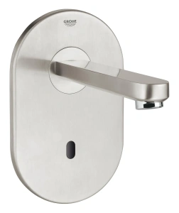 Внешняя часть крана для раковины GROHE Eurosmart Cosmopolitan E инфракрасный, без функции смешивания, питание от сети 230V, нержавеющая сталь (36335SD0)