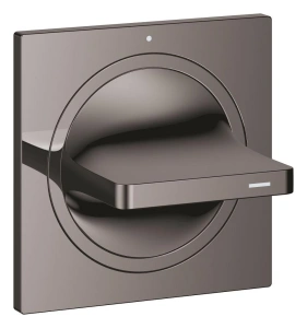 Внешняя часть вентиля GROHE Allure, темный графит глянец (19334A01)