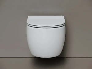 Подвесной унитаз Ceramicanova Игра безободковый, смыв Торнадо, белый (CN3001T)