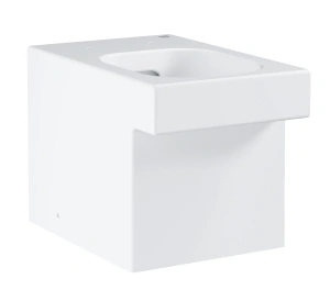 Унитаз GROHE Cube Ceramic напольный приставной, с покрытием PureGuard, альпин-белый (3948500H)
