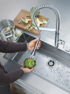 Мойка GROHE K800, нержавеющая сталь (31586SD1)