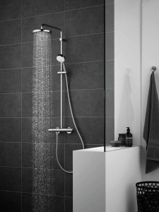 Душевая система GROHE Tempesta Cosmopolitan System 210 с термостатом для душа, хром (27922001)