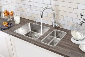 Смеситель для кухни GROHE Parkfield с вытяжным изливом, хром (30215001)