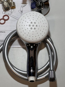 Смеситель для ванны GROHE Multiform универсальный, с душевым гарнитуром, хром (3270800A/UB), уцененный товар