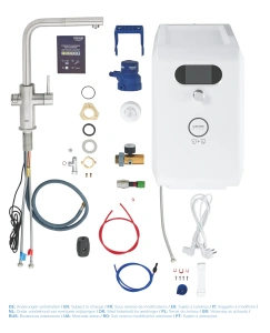 Смеситель для кухни GROHE Blue Professional Wi-Fi, суперсталь (31326DC2)