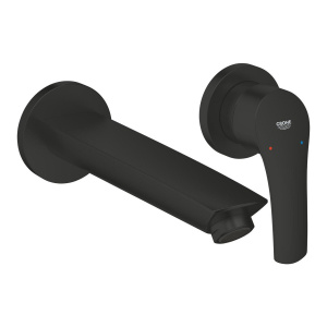 Внешняя часть смесителя для раковины GROHE Eurosmart скрытого монтажа, матовый чёрный (293382433)