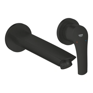 Внешняя часть смесителя для раковины GROHE Eurosmart скрытого монтажа, матовый чёрный (293382433)