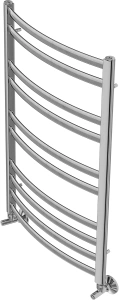 Полотенцесушитель водяной Aquatek Лугано П10 500x800, хром AQ DOC1080CH