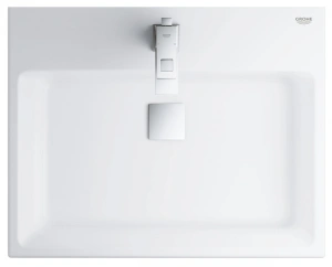 Раковина GROHE Cube Ceramic, подвесная 50 см, альпин-белый (3947400H)