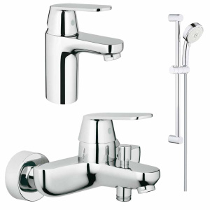 Готовый комплект для ванной комнаты GROHE Eurosmart Cosmopolitanс, хром (NB0002-2)