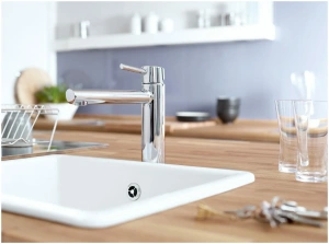 Смеситель для кухни GROHE Concetto с высоким изливом, хром (31128001)