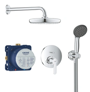 Душевая система GROHE Get со смесителем для ванны, хром (25220001)