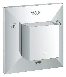 Внешняя часть переключателя потоков GROHE Allure Brilliant на 3 положения, хром (19798000)