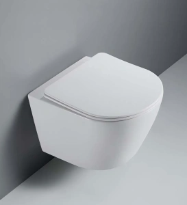 Унитаз Aquatek ЛИБЕРТИ подвесной с сиденьем с микролифтом, белый AQ1999T-00