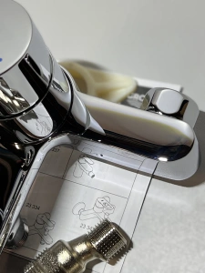 Смеситель для ванны GROHE BauEdge, хром (23334000/UA), уцененный товар