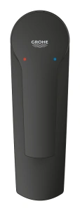Смеситель для раковины GROHE Start с донным клапаном, S-Size, матовый черный (235502432)
