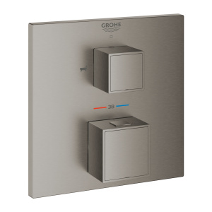 Внешняя часть термостата для ванны GROHE Grohtherm Cube на 2 потребителя 24155_cfg