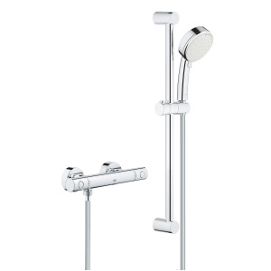 Термостат для душа GROHE Grohtherm 800 Cosmopolitan с душевым гарнитуром, хром (34768000)