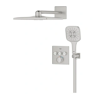 Душевая система GROHE Grohtherm SmartControl с термостатом для душа, суперсталь (34864DC0)