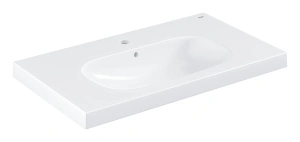 Раковина GROHE Euro Ceramic, накладная на столешницу 80 см,альпин-белый (3958400H)