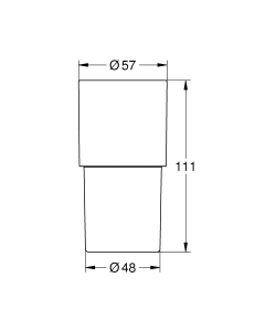 Стакан GROHE Atrio (40254003)