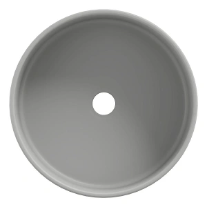 Раковина накладная Aqueduto ESPIRAL, D400, серый матовый (ESP0130)