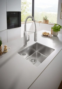 Мойка GROHE K700U с одной чашей, 500 x 400 мм, нержавеющая сталь, матовая (31574SD0)