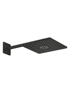 Верхний душ GROHE Rainshower SmartActive 310 Cube, 2 режима, 430 мм, матовый черный (264792430)