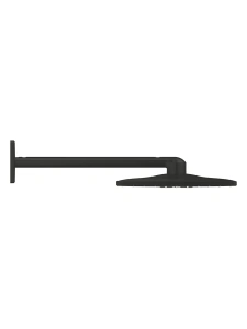 Верхний душ GROHE Rainshower SmartActive 310 Cube, 2 режима, 430 мм, матовый черный (264792430)