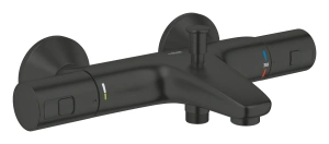 Термостат для ванны GROHE Precision Start внешнего монтажа, матовый черный (345982430)