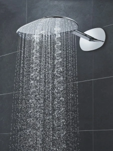 Верхний душ GROHE Rainshower 360 MONO с душевым кронштейном, 1 режим, 450 мм, хром (26450000)