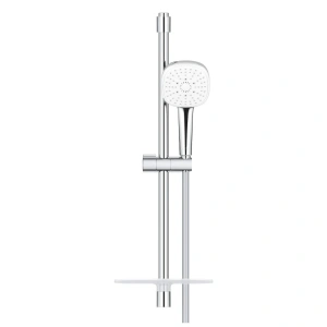 Душевой гарнитур GROHE Tempesta Cube 110 с мыльницей, 3 режима струи, душевая штанга 600 мм, 7,4 л/мин, хром (27576003/U1), уцененный товар