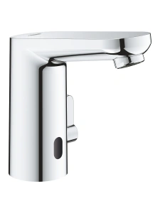 Комплект для ванной GROHE: раковина Bau Ceramic 60 см с инфракрасным смесителем Eurosmart Cosmopolitan E, альпин-белый/хром (NC0010)