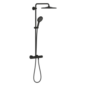 Душевая система GROHE Rainshower SmartActive 310 с термостатом для душа, фантомный черный (22119KF0)