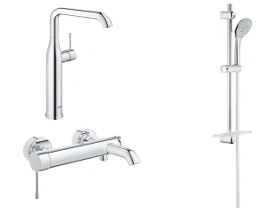 Готовый комплект для ванной комнаты GROHE Essence, хром (NB0025)