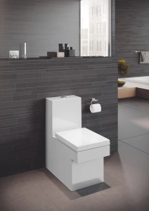 Смывной бачок для унитаза GROHE Cube Ceramic, наполнение снизу, альпин-белый (39490000)