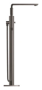 Внешняя часть смесителя для ванны GROHE Allure напольного монтажа, темный графит глянец (25222A01)