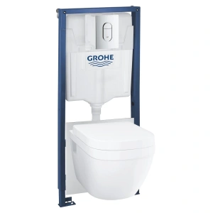 Комплект инсталляции GROHE Rapid SL 5 в 1 с подвесным унитазом и сиденьем (36503000)