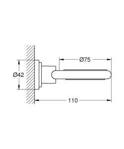 Держатель для мыльницы GROHE Atrio, хром (40305000)