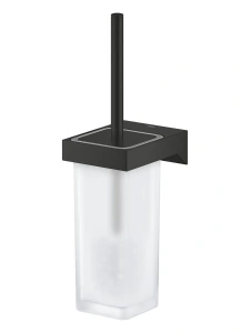 Туалетный ёршик GROHE Selection Cube с держателем, матовый черный (408572430)