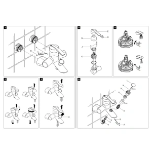Смеситель для ванны GROHE Ectos однорычажный, хром (33397IP0)